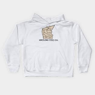 SMILING TIKI LOGO Kids Hoodie